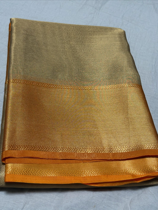 Gold Art Tissue saree