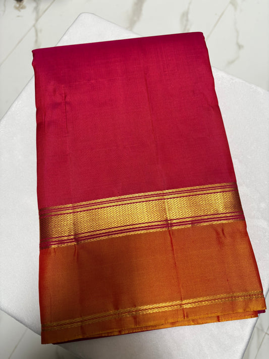 Kanjivaram Light weight collection Saree code:-KTLW3